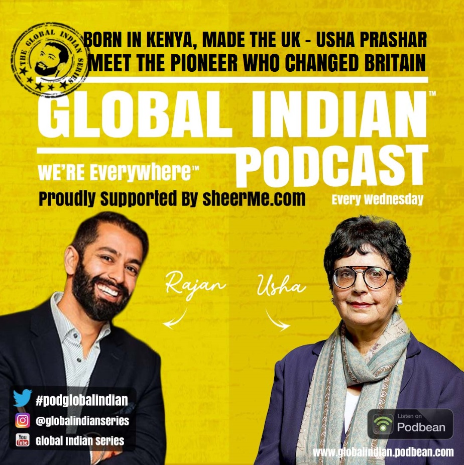 Rajan Nazran Sits down with Usha Prashar to look back at her role in changing Britain.