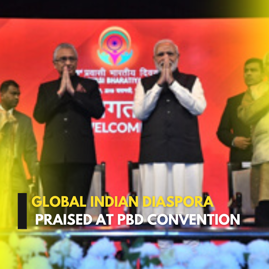 Global Indian Diaspora praised at PBD Convention takes proactive measures to empower and support the Diaspora